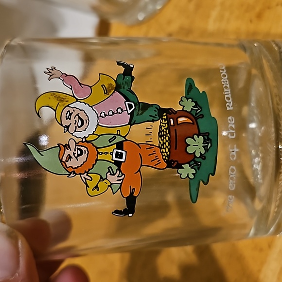 Celtic Glass Company LTD Irish Leprechauns Illustrated Whiskey/Rocks Glasses Set - Picture 2 of 10